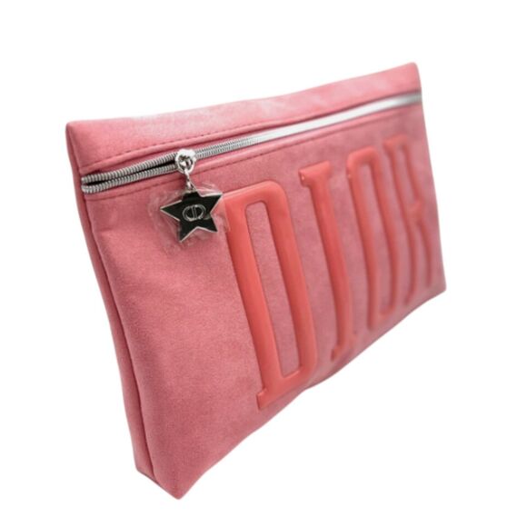 Dior Misty Pink Makeup Bag Cosmetic Pouch Pink Travel Case Beauty Gift Edition - Picture 3 of 5